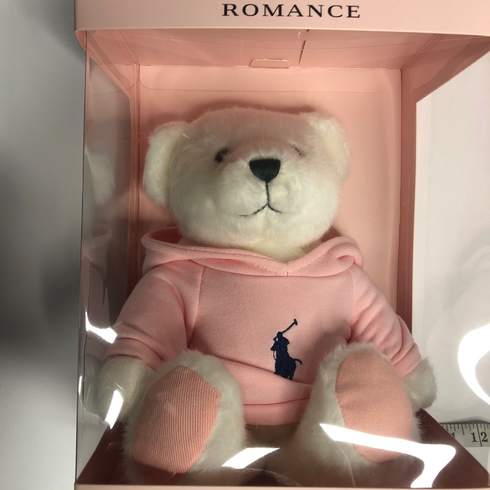 NIB - Ralph Lauren White Teddy Bear (box damaged)